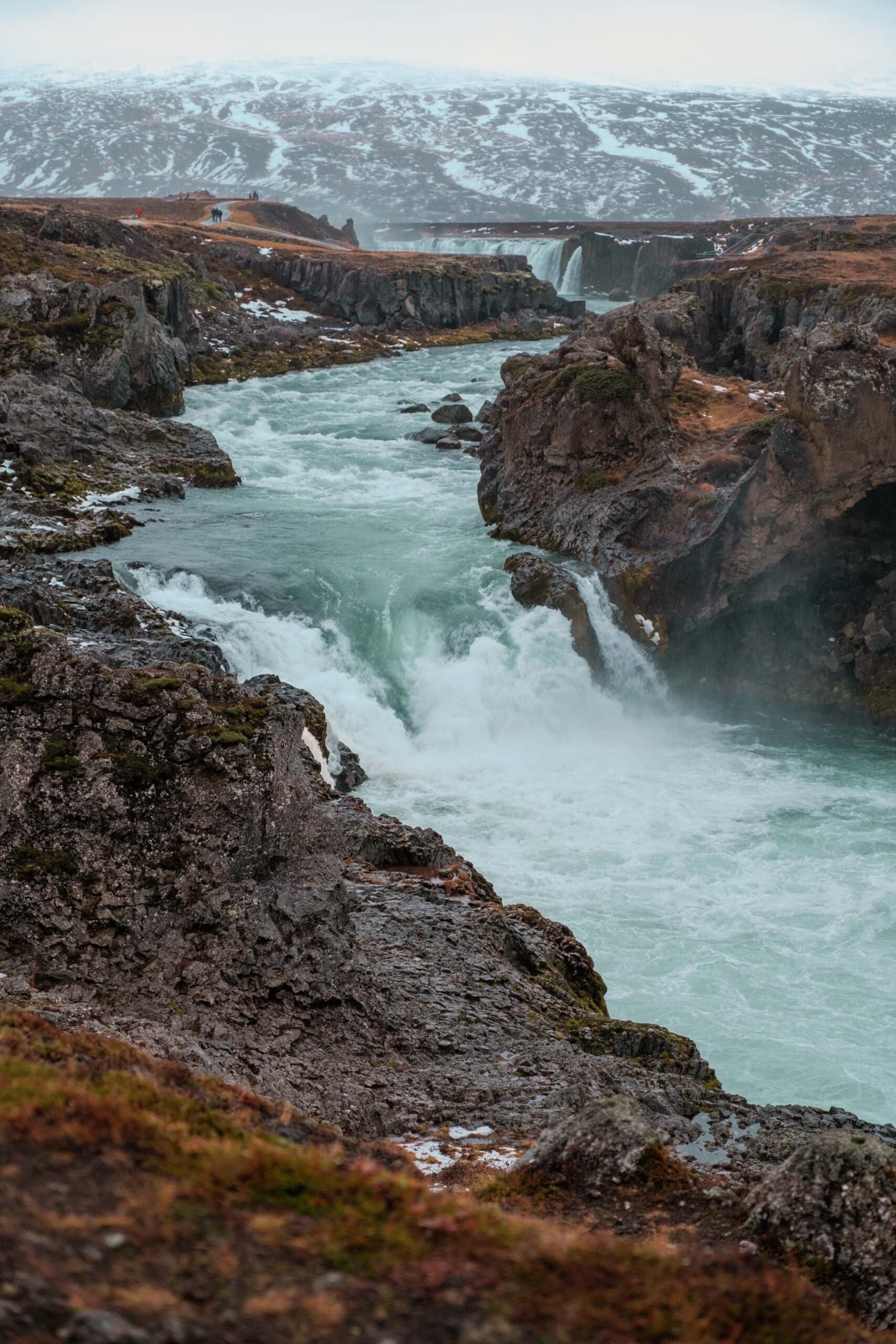 Downstream from Godafoss.