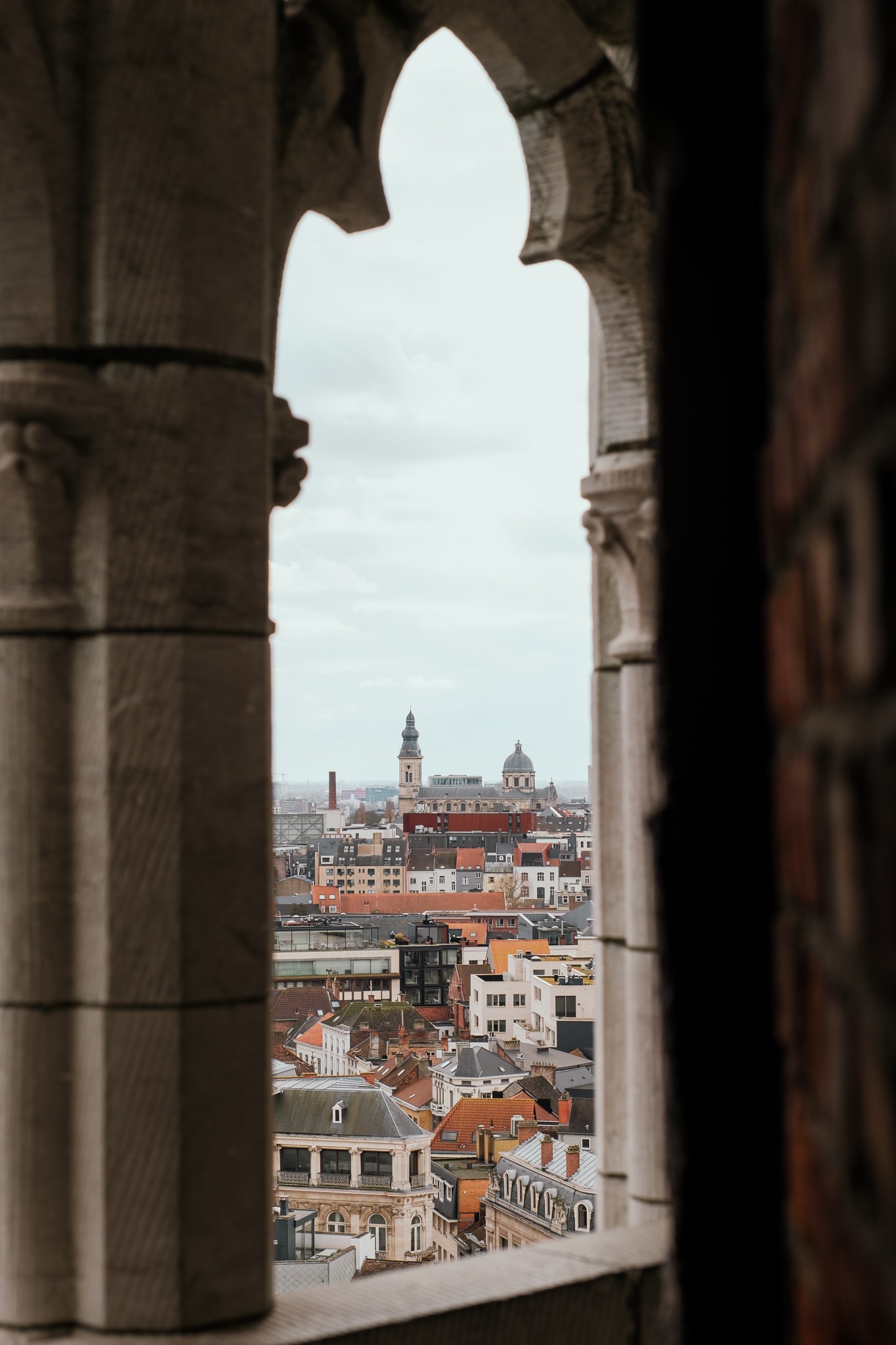 A different view from the Belfry of Ghent.