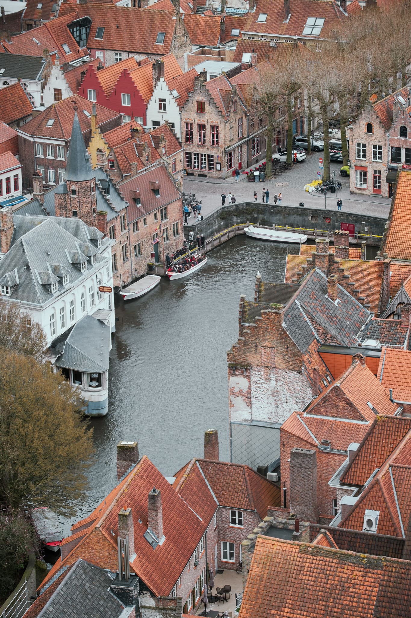 A view from the Belfry of Bruges.