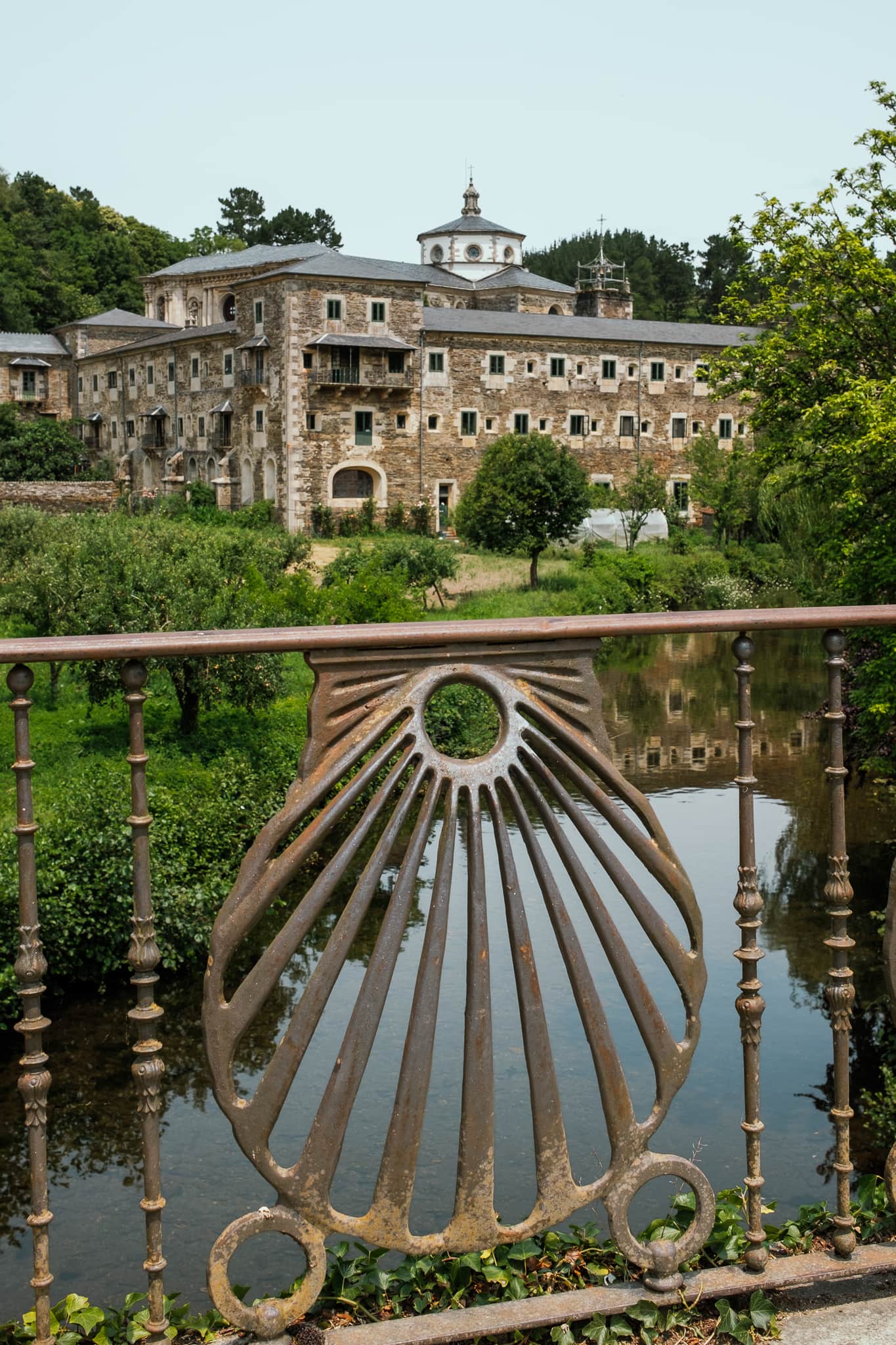 The monastery in Samos.