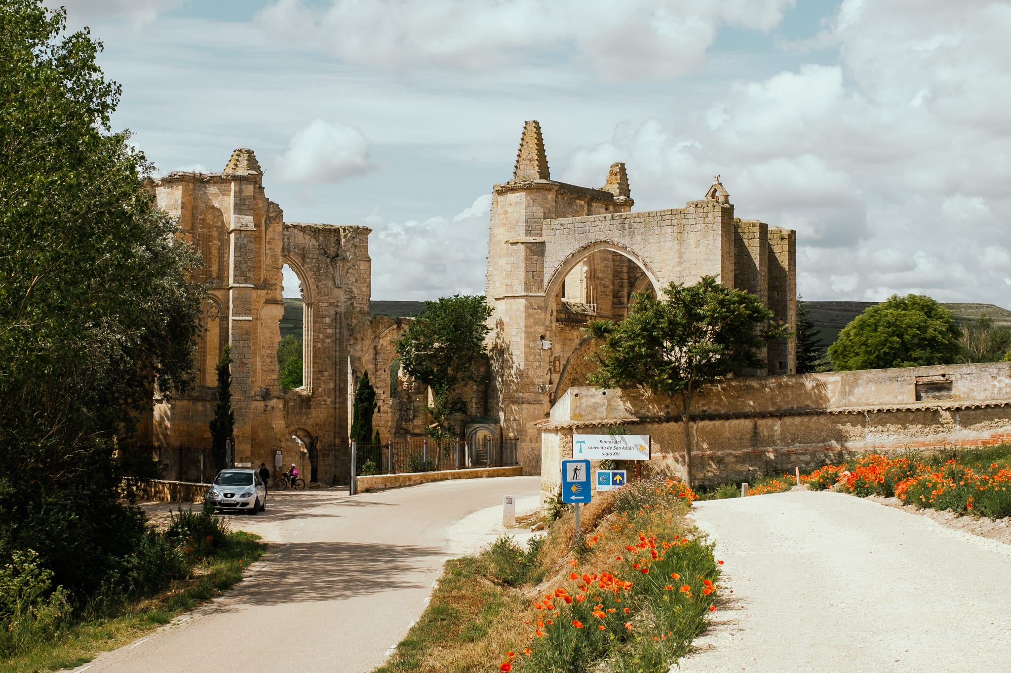 The ruins of the convent of San Anton.