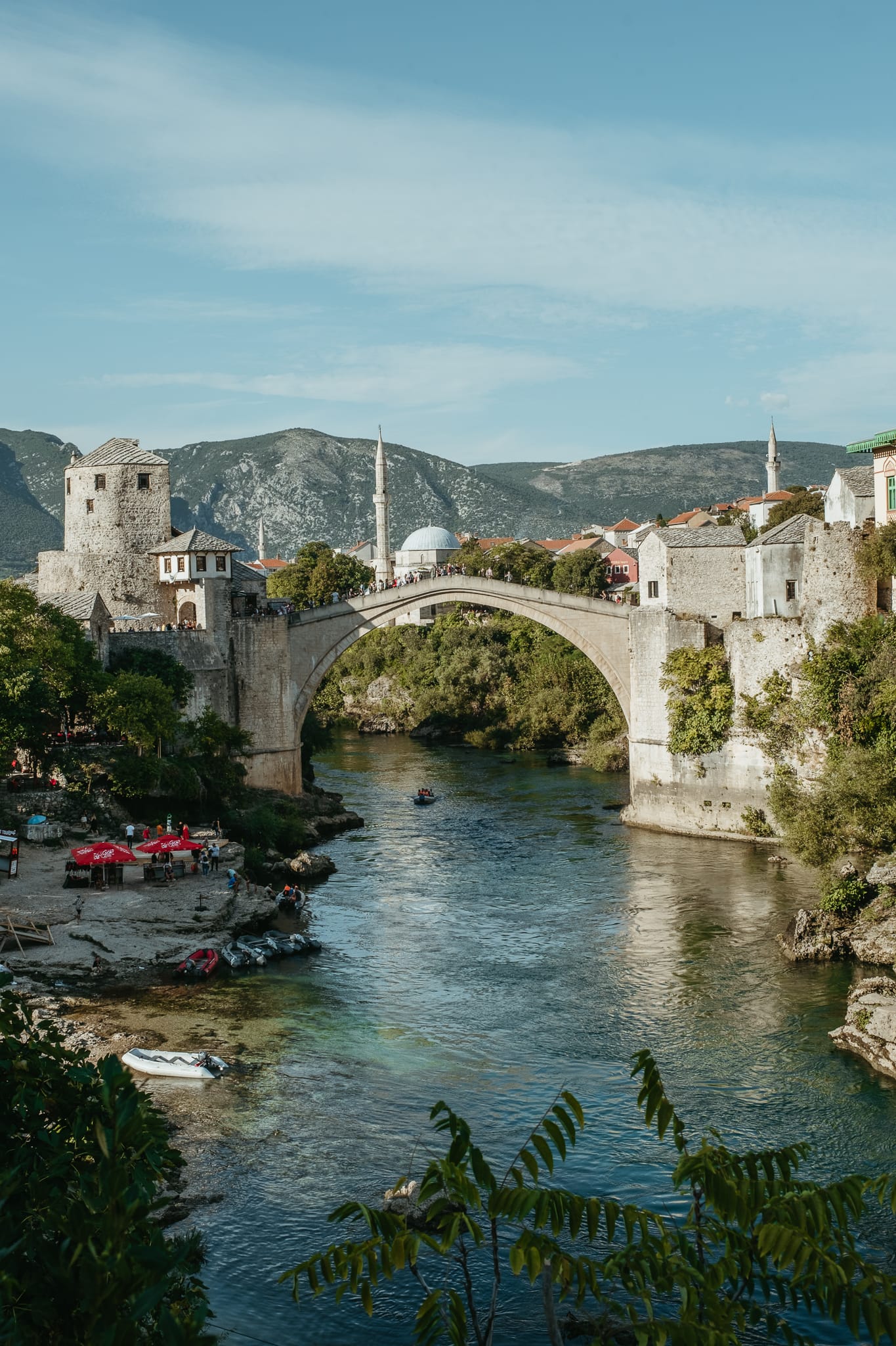 Stari Most, a famous bridge in Mostar.