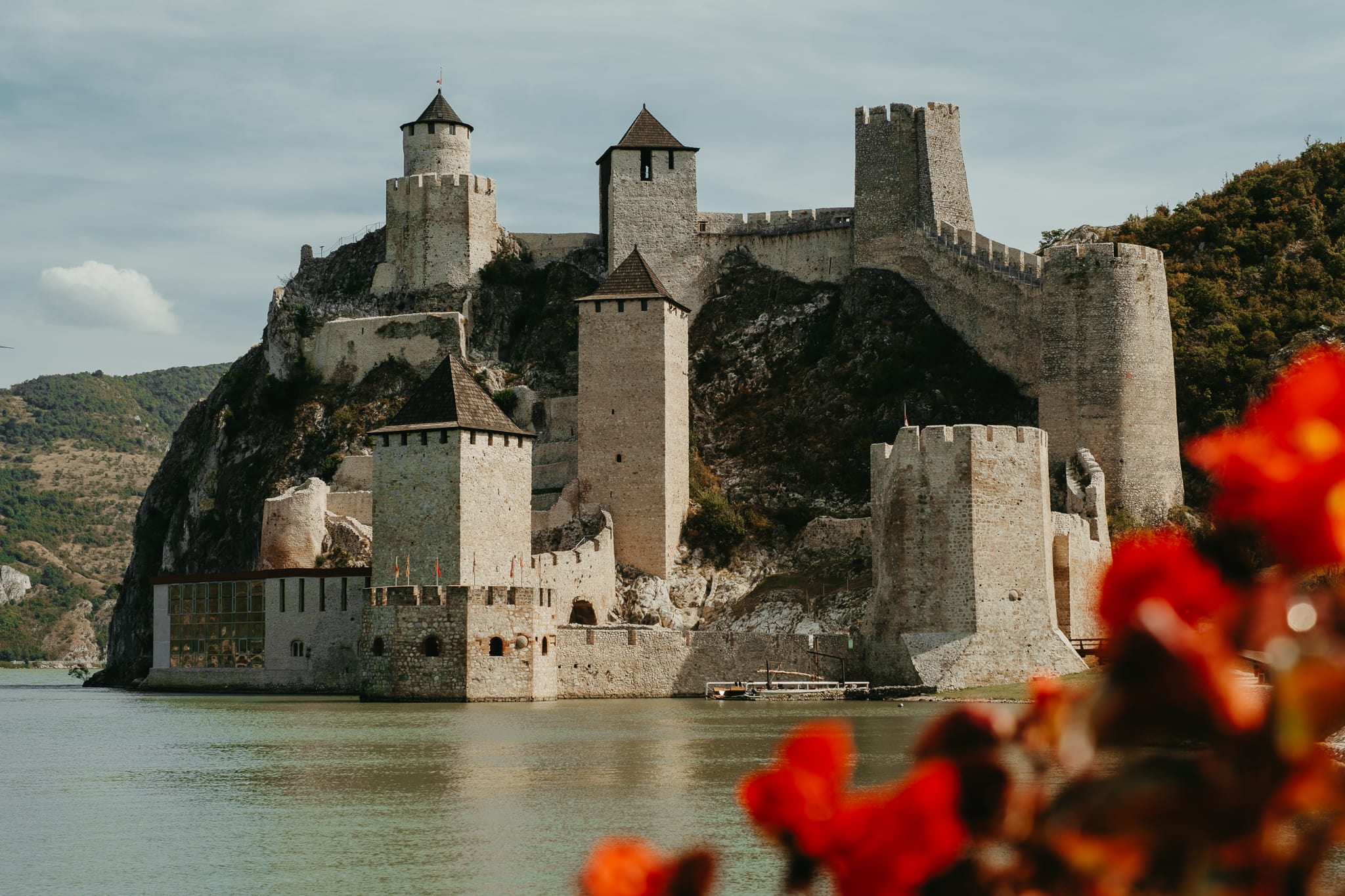 Golubac Fortress in Serbia.