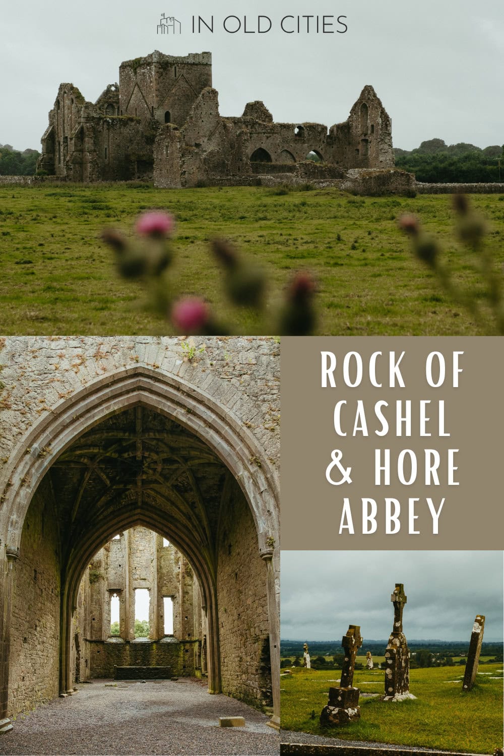 Learn all about how to visit the Rock of Cashel -- one of Ireland's most historic sites -- and its neighbor, the ruins of Hore Abbey. This perfect double-duty stop on an Ireland road trip is atmospheric, picturesque, and informative. Discover how to visit both of these sites in one stop!