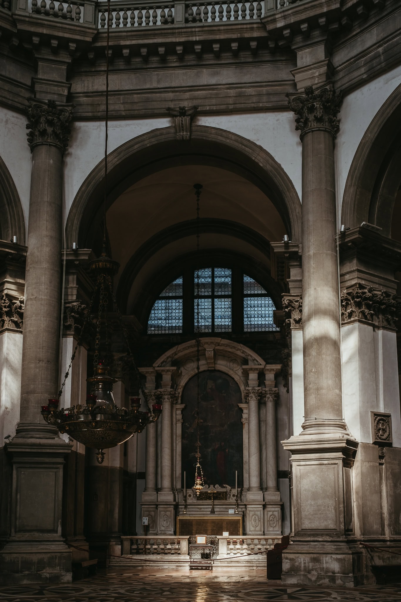 A chapel inside a church.