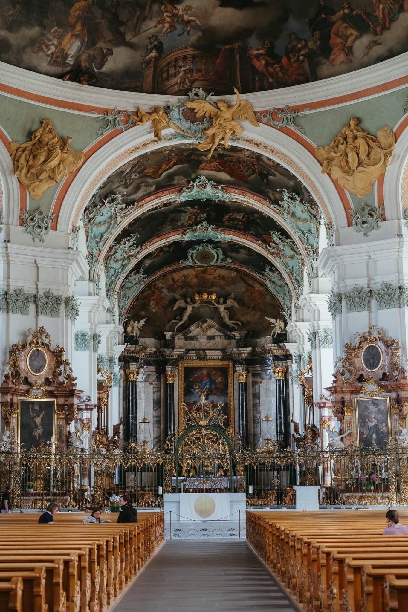 Interior of St. Gallen Cathedral